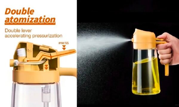 180abf89-973b-44c2-a910-28d178ad9972 2-in-1 500ML Oil Spray & Dispenser Bottle