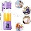 1abd2377-814c-4ef9-b53f-e9f9ed4c3746 USB Rechargeable Portable Juicer Blender - 380ML Mini Smoothie Maker