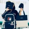 High Quality 5-Piece Bunny Bags Set For Girls - School, College, University & Travel Backpack