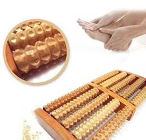 5cbd44bb-081b-4358-bdee-bdf038d11701 Wooden Dual Foot Massager Roller