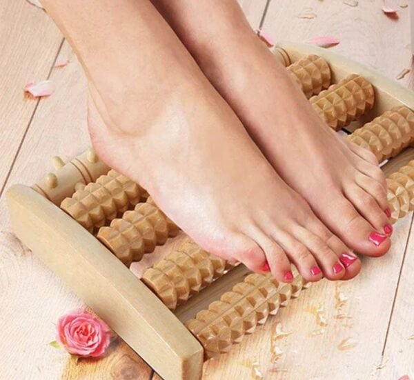 63c17bf8-63e2-4f2a-8a02-3110bc75e927 Wooden Dual Foot Massager Roller