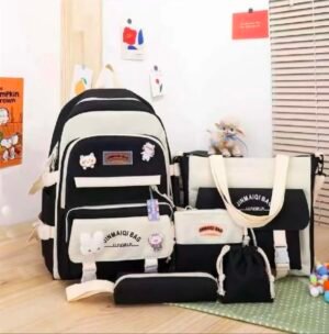 6c23c87d-1046-42c6-8478-751cdcdb3a8a High Quality 5-Piece Bunny Bags Set For Girls - School, College, University & Travel Backpack