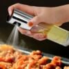 Glass Oil Spray Bottle Pump for Oil-Control Kitchen Olive Oil Sprayer