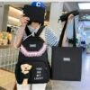 High Quality 5-Piece Bunny Bags Set For Girls - School, College, University & Travel Backpack