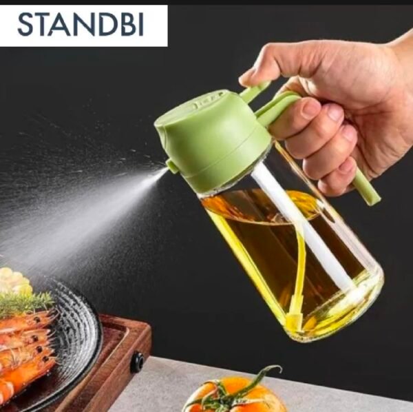 fac006a2-d0f4-4c03-a517-256c17f24398 2-in-1 500ML Oil Spray & Dispenser Bottle